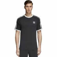 T-shirt col rond 3-stripes Noir adidas Originals