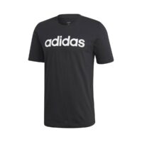 T-shirt col rond Linear Noir adidas performance