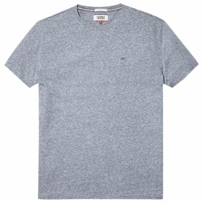 T-shirt col rond Original Bleu Chiné - Blanc - Noir Chiné Tommy Jeans