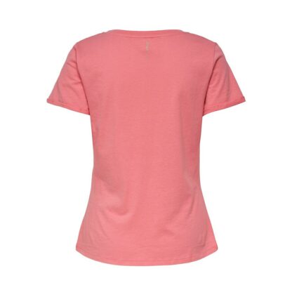 T-shirt col rond manches courtes Noir;Rose Only Play