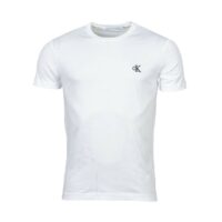 T-shirt coupe slim CK Essential Noir - Gris Chiné - Blanc Calvin Klein Jeans