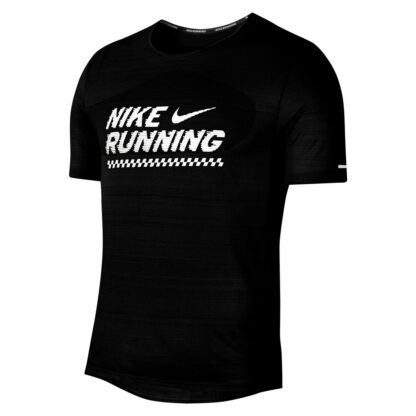 T-shirt de running Miler Noir Nike