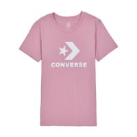 T-shirt en coton col rond Violine Converse