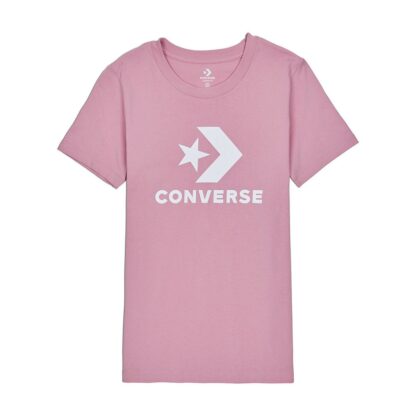 T-shirt en coton col rond Violine Converse
