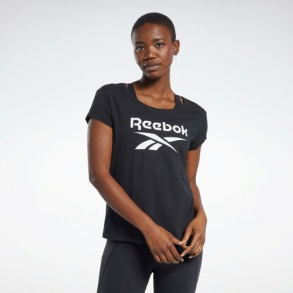 T-shirt fitness Graphic Noir REEBOK SPORT