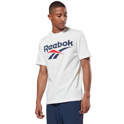 T-shirt gros logo Blanc Reebok