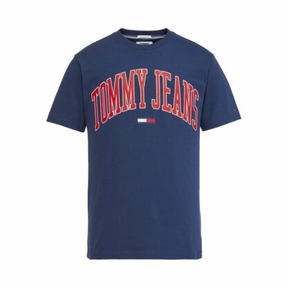 T-shirt imprimé col rond Collegiate Bleu Marine Tommy Jeans
