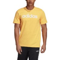 T-shirt logo Linear Jaune adidas performance