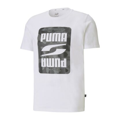 T-shirt logo Rebel Blanc Puma