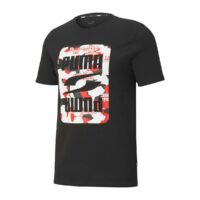 T-shirt logo Rebel Noir Puma