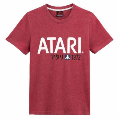 T-shirt manches courtes Rouge Chiné Atari