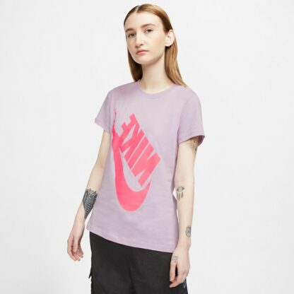 T-shirt manches courtes coupe ample Lilas Nike