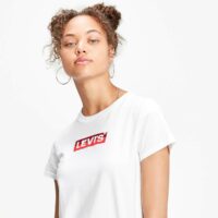 T-shirt manches courtes logo Blanc Levi's