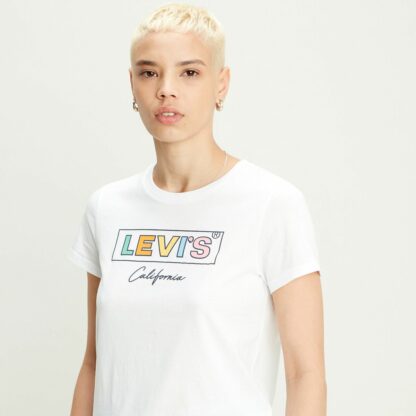 T-shirt manches courtes logo Blanc Levi's