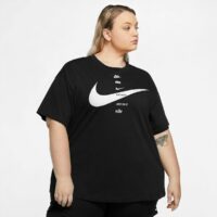 T-shirt manches courtes logo devant Noir Nike