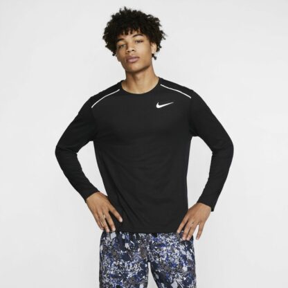 T-shirt manches longues de running Nike Rise Noir Nike