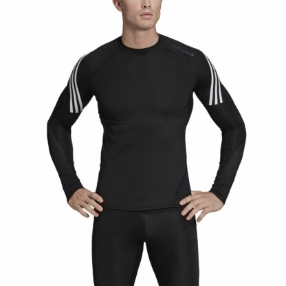T-shirt manches longues entraînement 3 bandes Noir adidas performance