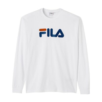 T-shirt manches longues logo Blanc Fila