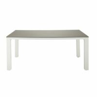 Table de jardin 6 personnes en aluminium et composite L180 Escale Maisons du Monde