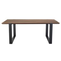 Table de jardin 6 personnes en composite et aluminium L200 Comores Maisons du Monde