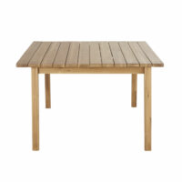 Table de jardin extensible carrée en acacia massif 6/8 personnes L120/160 Garda Maisons du Monde