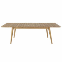 Table de jardin extensible en acacia massif 8/10 personnes L180/240 Garda Maisons du Monde