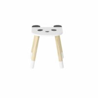 Tabouret panda noir et blanc Maisons du Monde