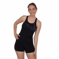 Tankini Boomstar Placement Boyleg Noir