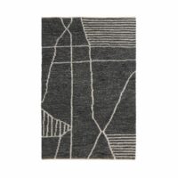 Tapis berbère en laine Elva Gris LA REDOUTE INTERIEURS