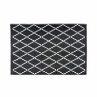 Tapis de jardin motifs noirs et blancs 180x270 LOSIA Maisons du Monde