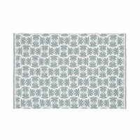 Tapis d'extérieur beige imprimé feuillages verts 140x200 Maisons du Monde