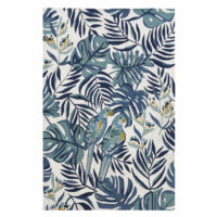 Tapis d'extérieur en polypropylène écru imprimé 160x230 Maisons du Monde