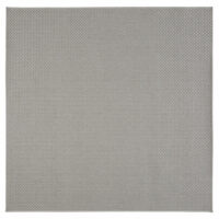 Tapis d'extérieur gris tressé 200x200 Maisons du Monde