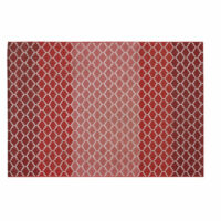 Tapis d'extérieur orange à motifs multicolores 140x200 Maisons du Monde