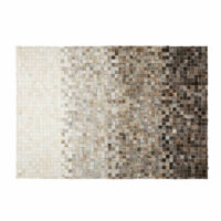 Tapis en cuir de vache et laine 140x200 SQUARU Maisons du Monde