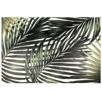 Tapis en vinyle imprimé feuilles tropicales 100x150 Maisons du Monde