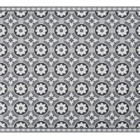 Tapis en vinyle motifs carreaux de ciment 100x150 Maisons du Monde