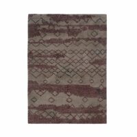 Tapis style berbère en laine Marada Taupe + Questche + Anthracite AM.PM