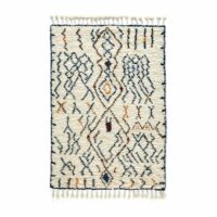 Tapis style berbère pure laine Naroun Multicolore AM.PM