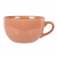 Tasse en faïence rose Maisons du Monde