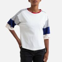 Tee shirt col rond Blanc SCOTCH AND SODA