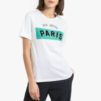 Tee shirt col rond manches courtes MAX Blanc Suncoo