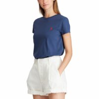 Tee shirt col rond manches courtes Navy Polo Ralph Lauren