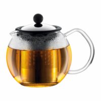 Théière à piston 1 L 1801-16 Assam Transparent Bodum