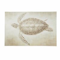 Toile peinte tortue 120x80 Maisons du Monde