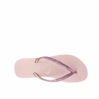 Tongs Slim Glitter Rose Havaianas