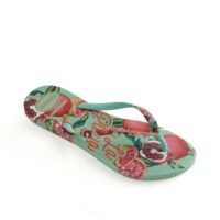 Tongs Slim Summer Vert/Rouge Havaianas