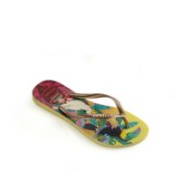 Tongs Slim Tropical Jaune Havaianas