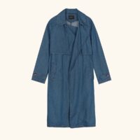 Trench en jean SWANNE Bleu FRNCH