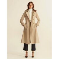 Trench long à capuche amovible Beige VANESSA SEWARD X LA REDOUTE COLLECTIONS